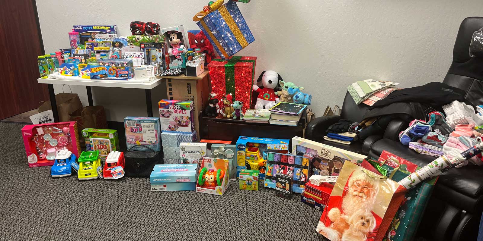 Erik’s DeliCafe, The Specific Chiropractic Centers, Jessica’s Shredding Team Toy Drive