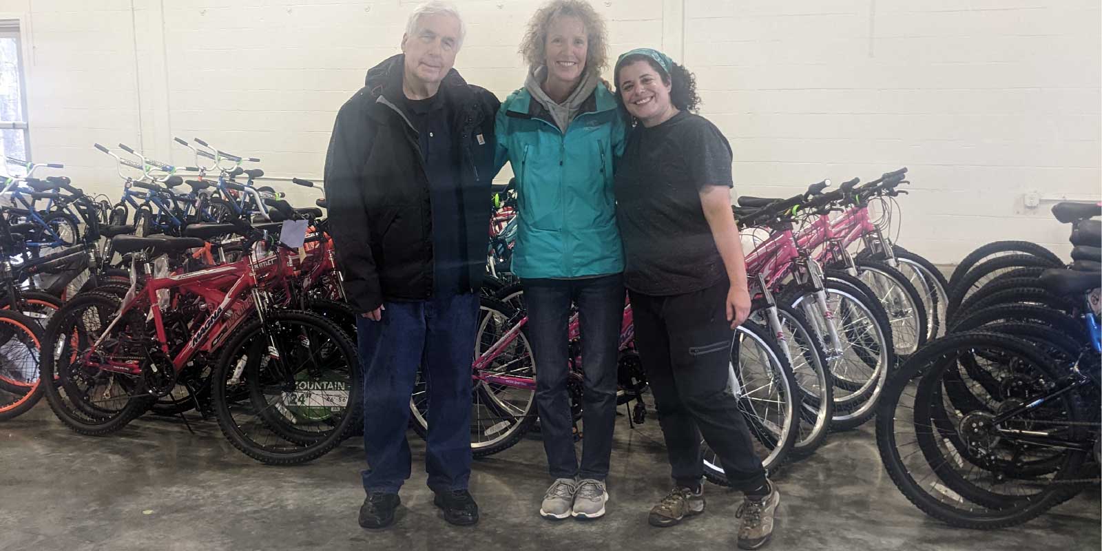 Kids Bike Lane with the annual Big Bike Build